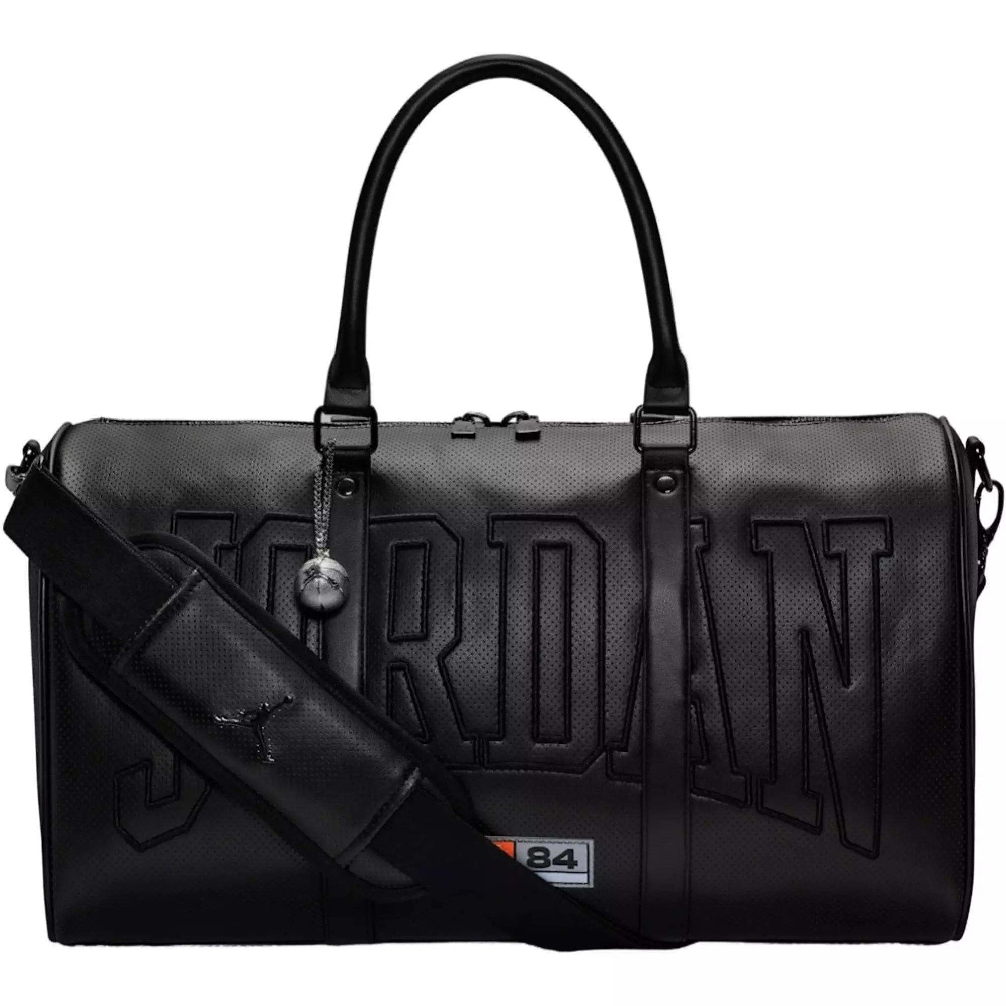 Jordan Perforated Duffle Bag - Black